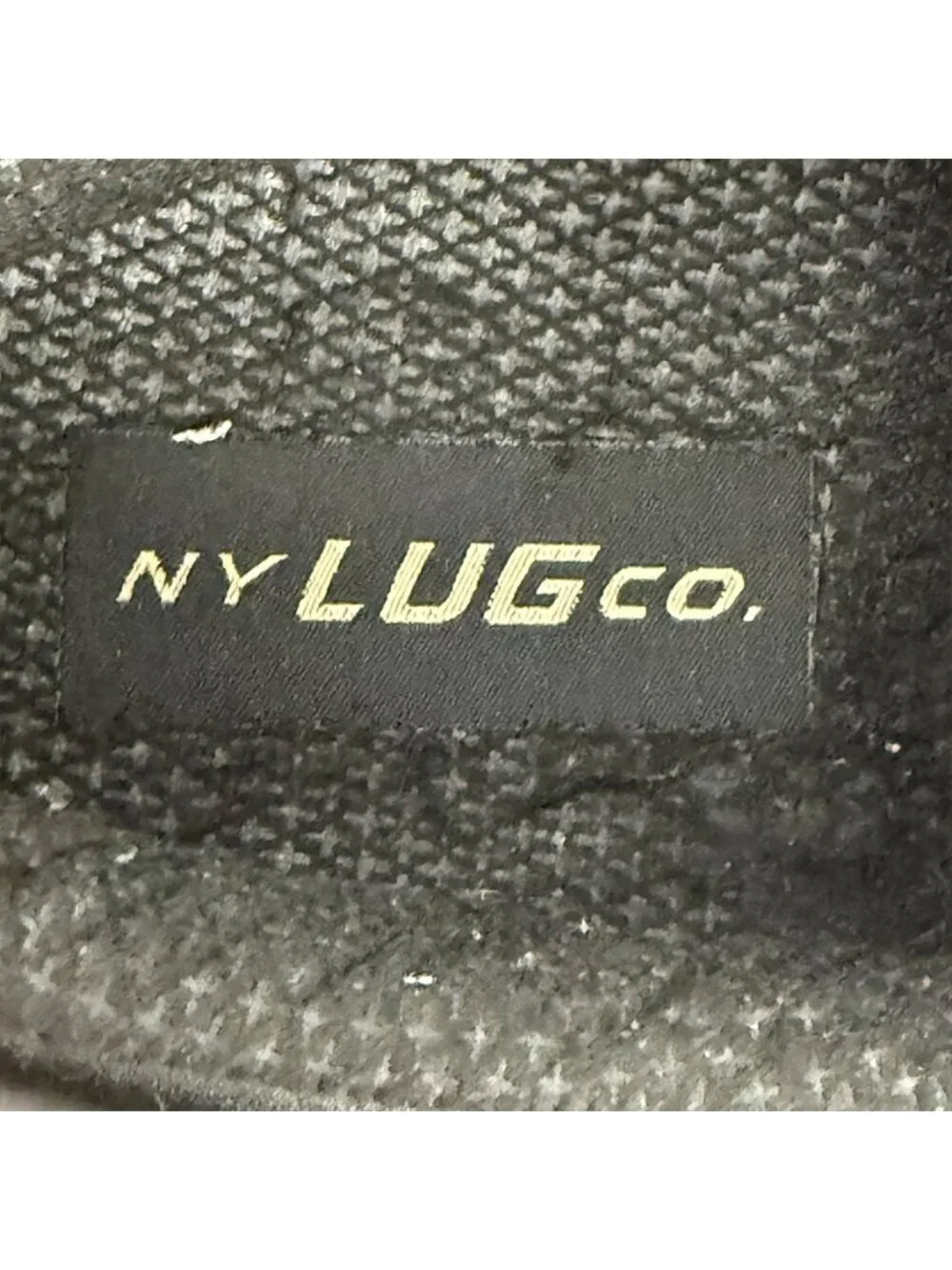 Lugz Men’s Black Roamer Lo Oxford Boots Size 9.5